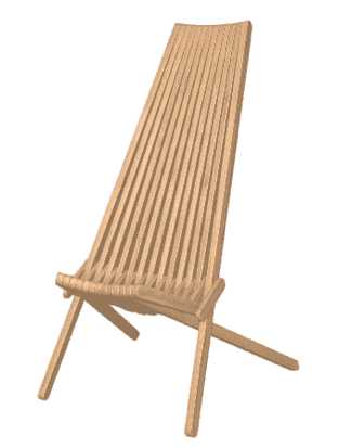 design wooden chair