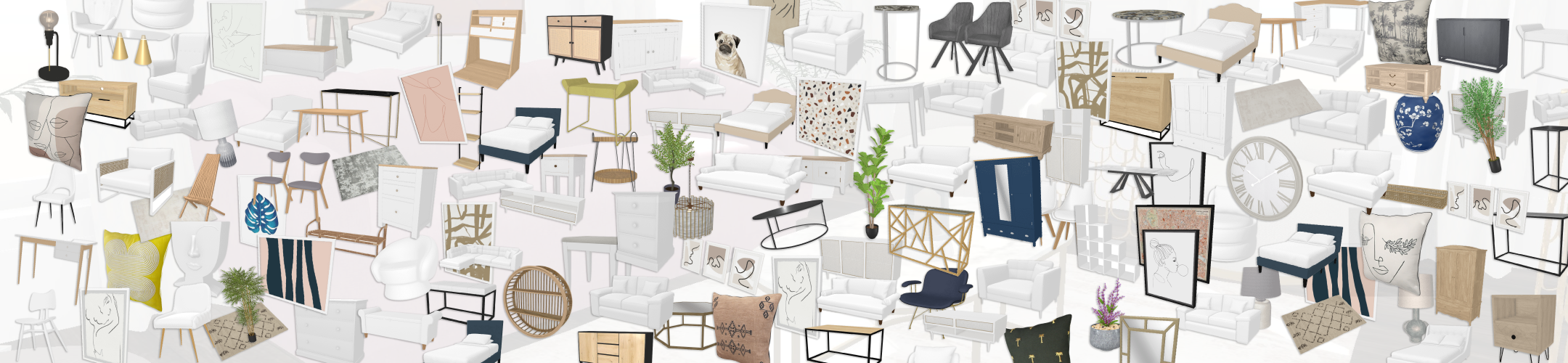 Bannerv1 Interior design with thousands of free products