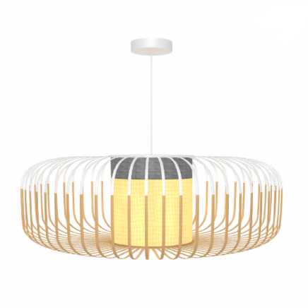 wicker style light