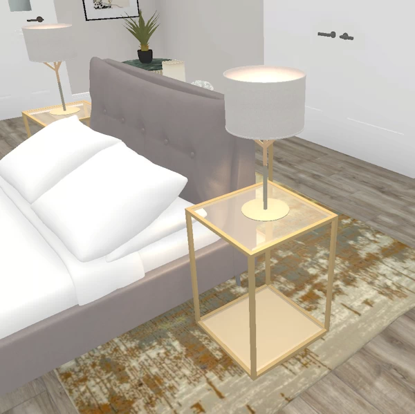 bedside table virtual design