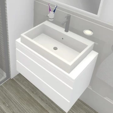 ensuite sink in decor challenge