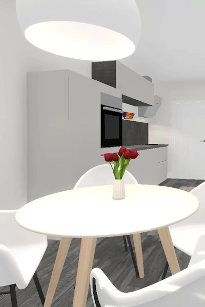 modern kitchen diner