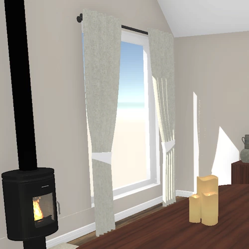 curtains Ercol furniture
