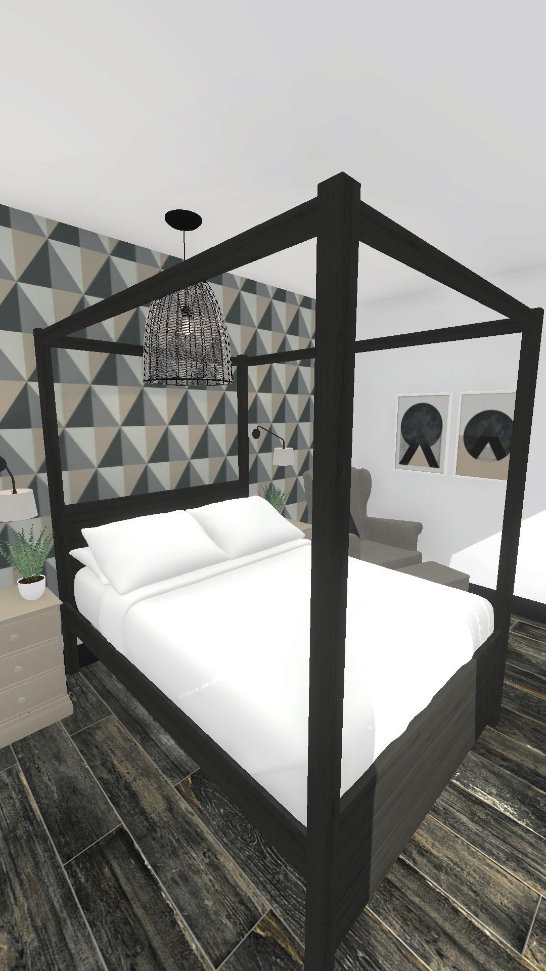 colour scheme change black bed